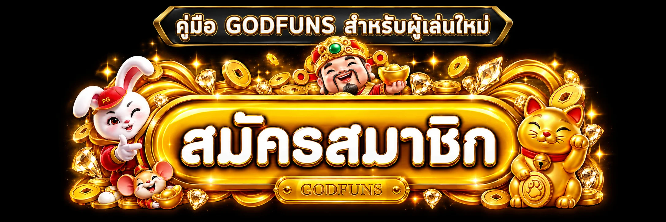 GODFUNS วิธีตั้งงบเดิมพันสำหรับผู้เล่นใหม่